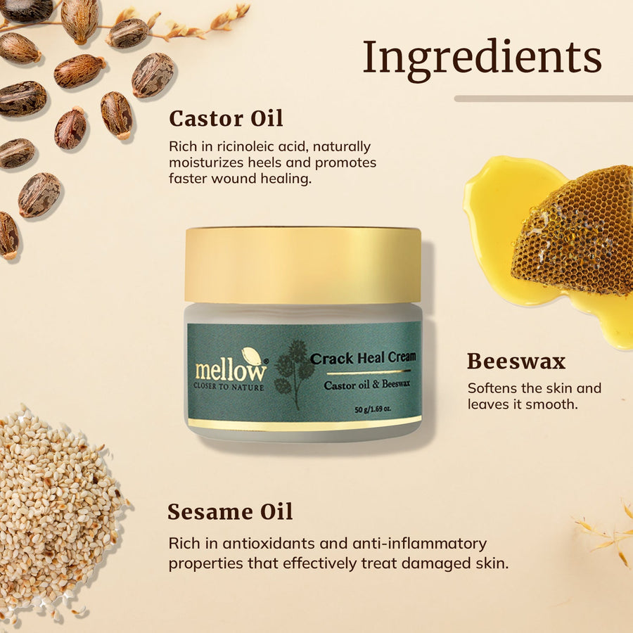 Crack Heal Cream - Shop authentic Indian Beauty by Mellow