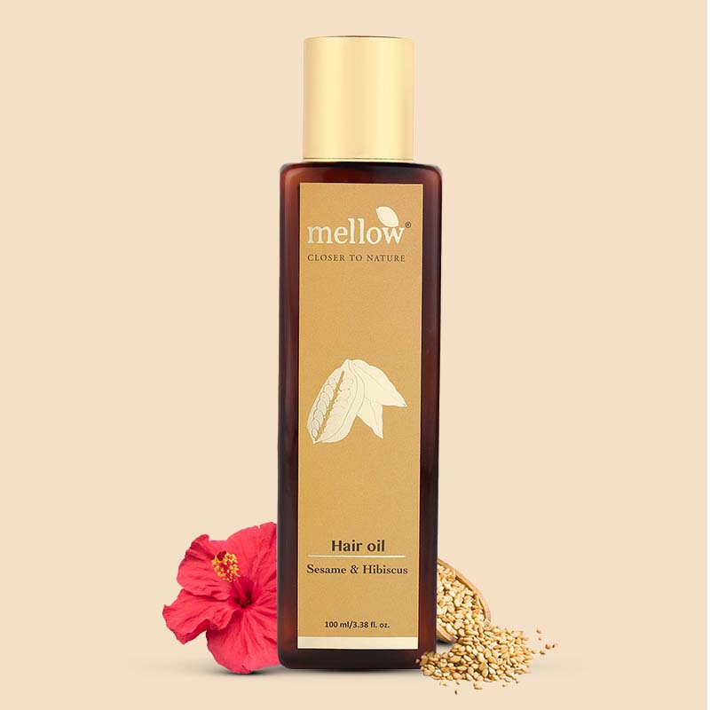 Sesame and Hibiscus Hair Oil - Shop authentic Indian Beauty by Mellow