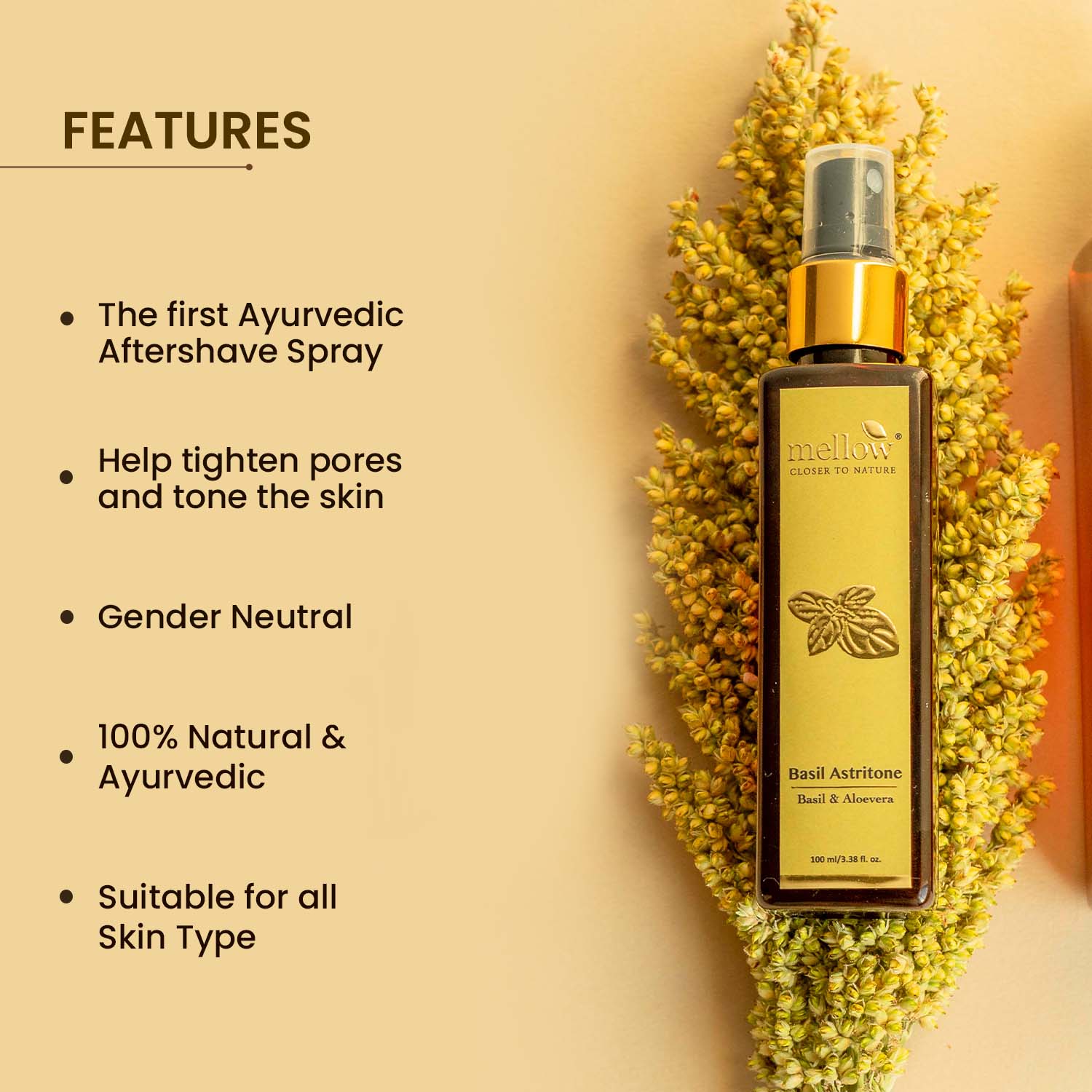 Basil Astritone - Shop authentic Indian Beauty by Mellow