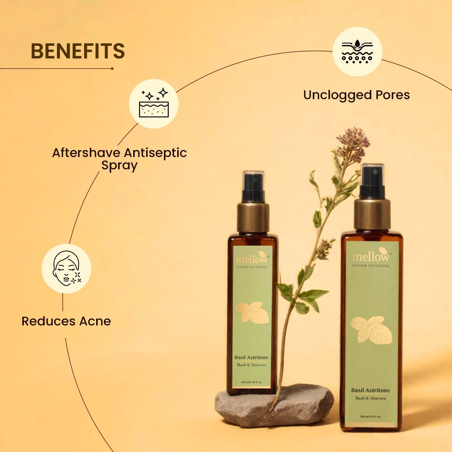 Basil Astritone - Shop authentic Indian Beauty by Mellow
