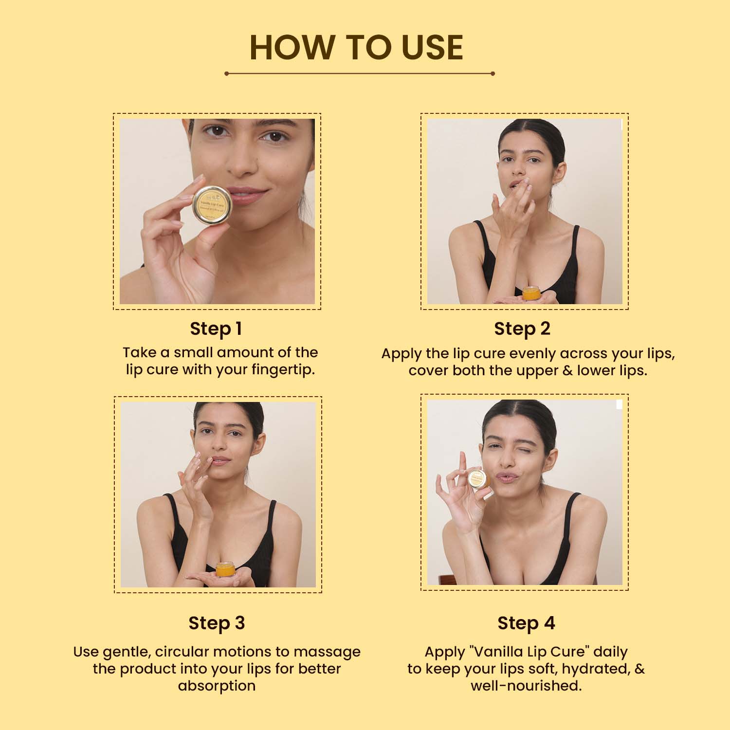 Vanilla Lip Cure - Shop authentic Indian Beauty by Mellow