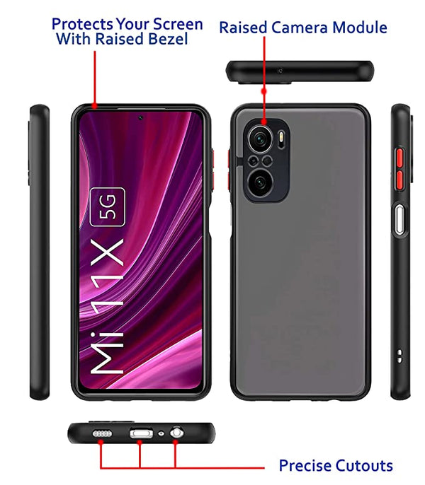 Mi Redmi 11X ,Mi 11X Pro Back Cover (Smoky) - Shop authentic Indian Electronics by Havein