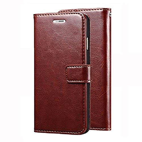 Samsung Galaxy J6 /J6 Prime Premium Leather Kickstand Wallet Flip Case - Shop authentic Indian Electronics by Havein