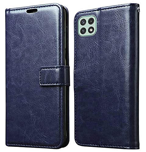 Samsung Galaxy A22 5G Leather Flip Cover - Shop authentic Indian Electronics by Havein