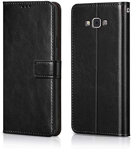Samsung Galaxy J7 Leather Flip Cover - Shop authentic Indian Electronics by Havein