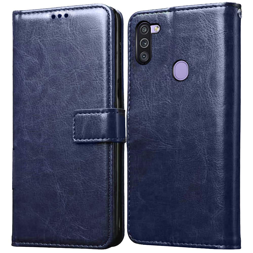 Samsung Galaxy M11 Leather Flip - Shop authentic Indian Electronics by Havein