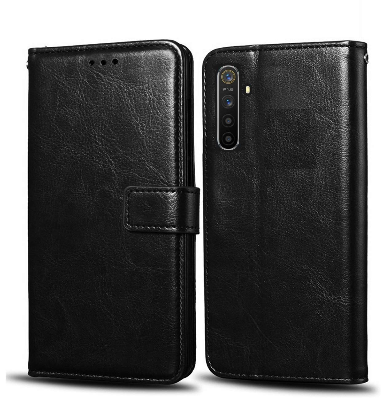 Oppo F15 Leather Cover Flip - Shop authentic Indian Electronics by Havein