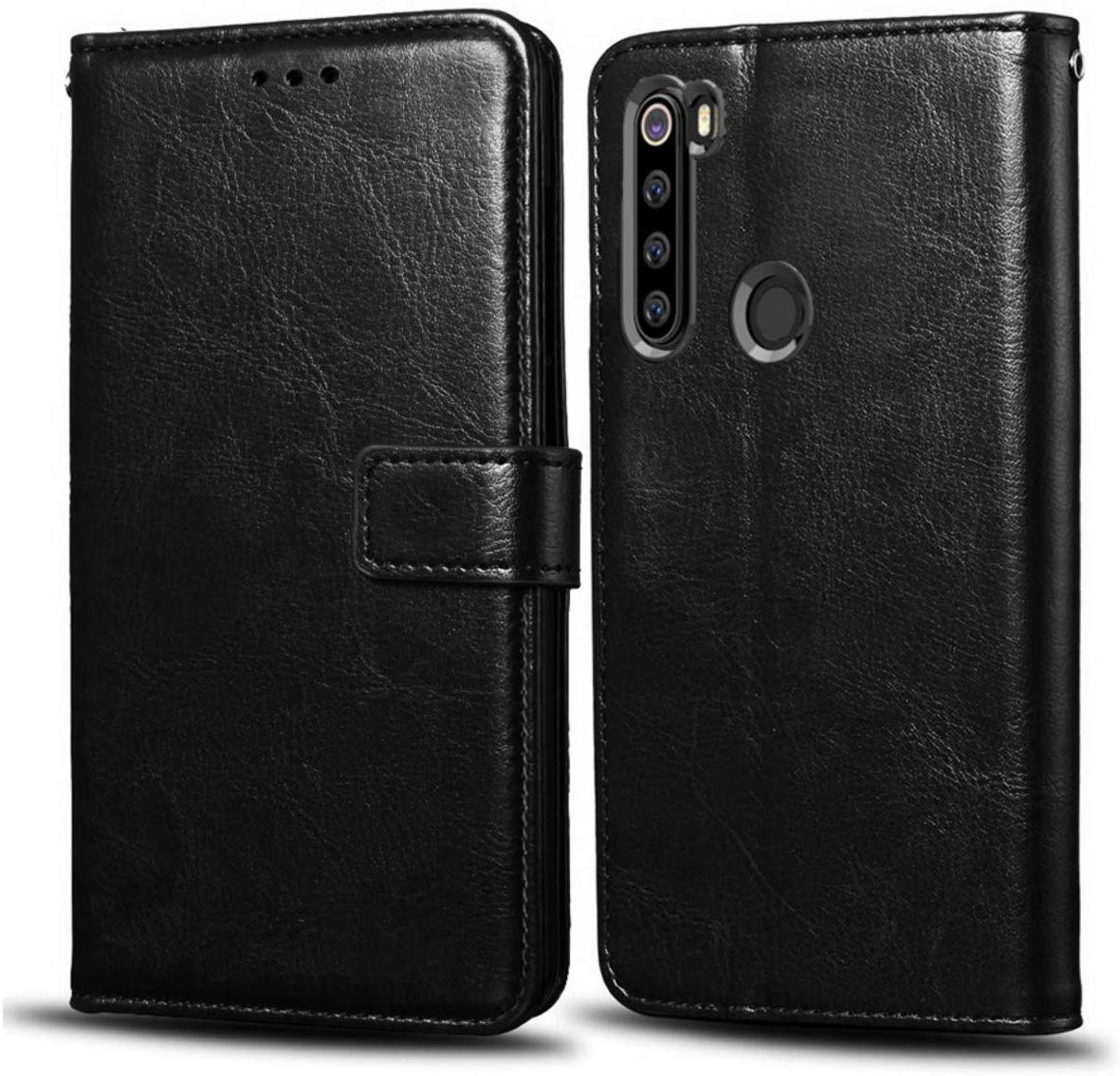 Mi Redmi Note 8 Leather Flip Cover - Shop authentic Indian Electronics by Havein