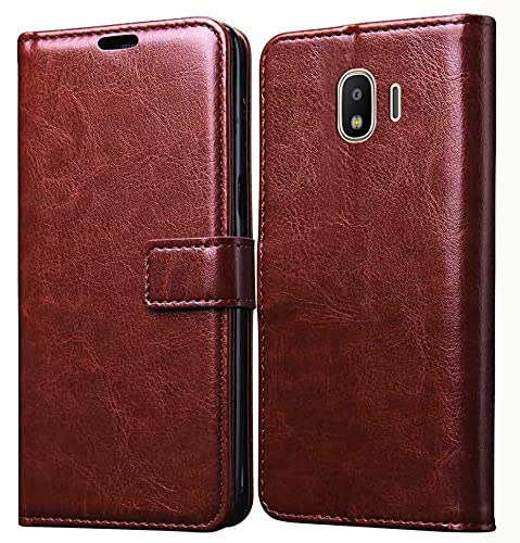 Samsung Galaxy J2 2018/ J2 Pro Leather Flip Cover Black
