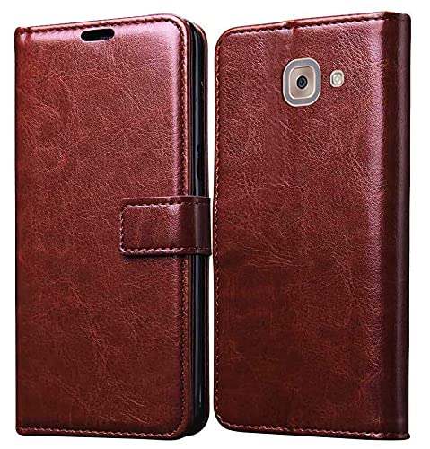 Samsung Galaxy J7 Max Leather Flip Cover - Shop authentic Indian Electronics by Havein