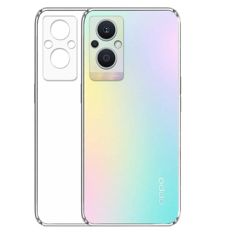 Oppo F21 pro 5G Transparent Soft Silicone TPU Back Cover - Shop authentic Indian Electronics by Havein