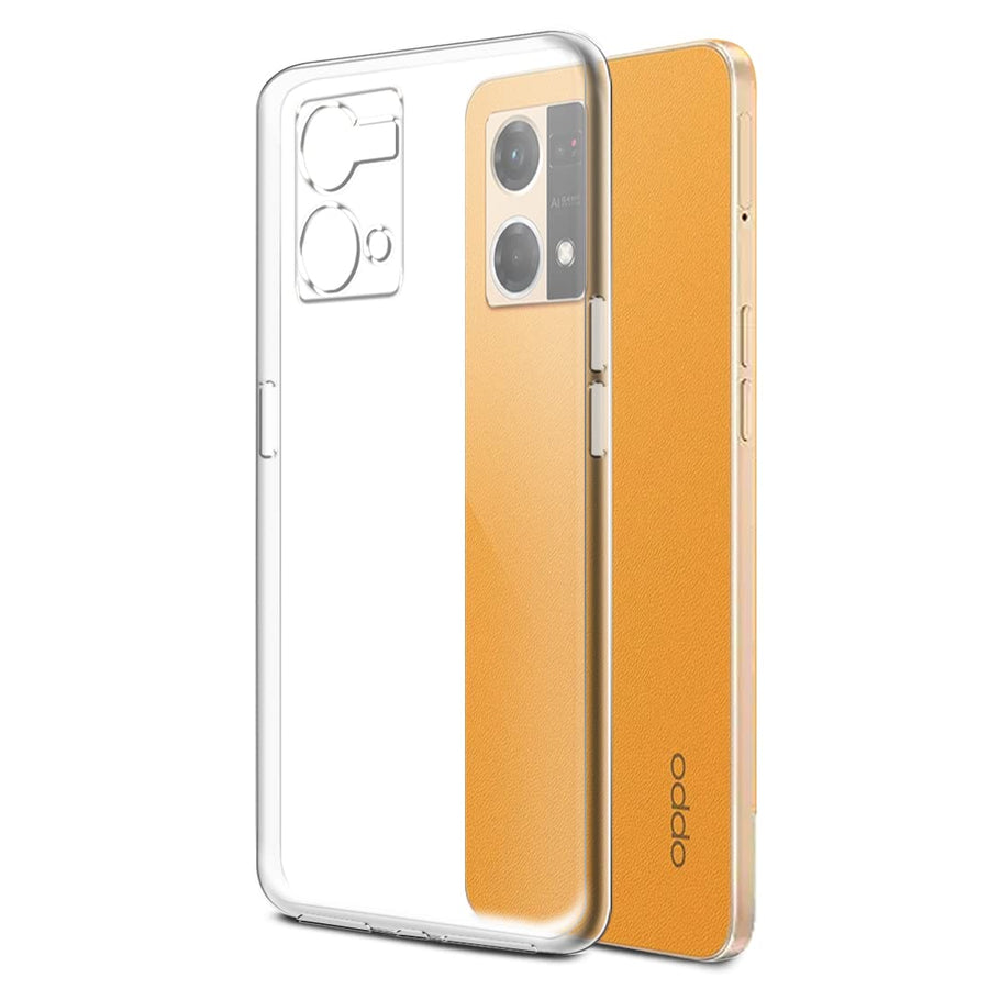 Oppo F21 Pro 4G Transparent Soft Silicone TPU Back Cover - Shop authentic Indian Electronics by Havein