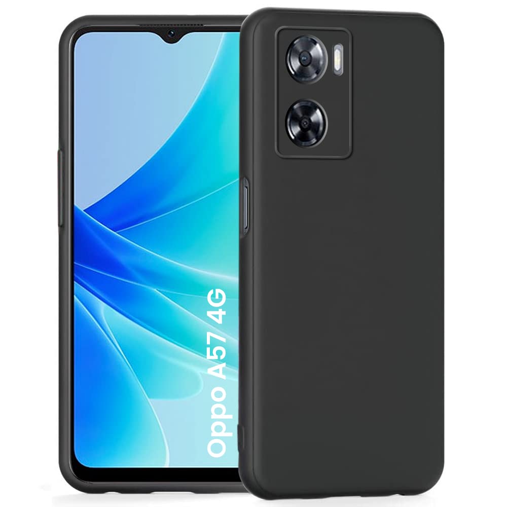 Oppo A57 4G (2022) Back Cover (Silicone + Inner Side Cloth) - Shop authentic Indian Electronics by Havein