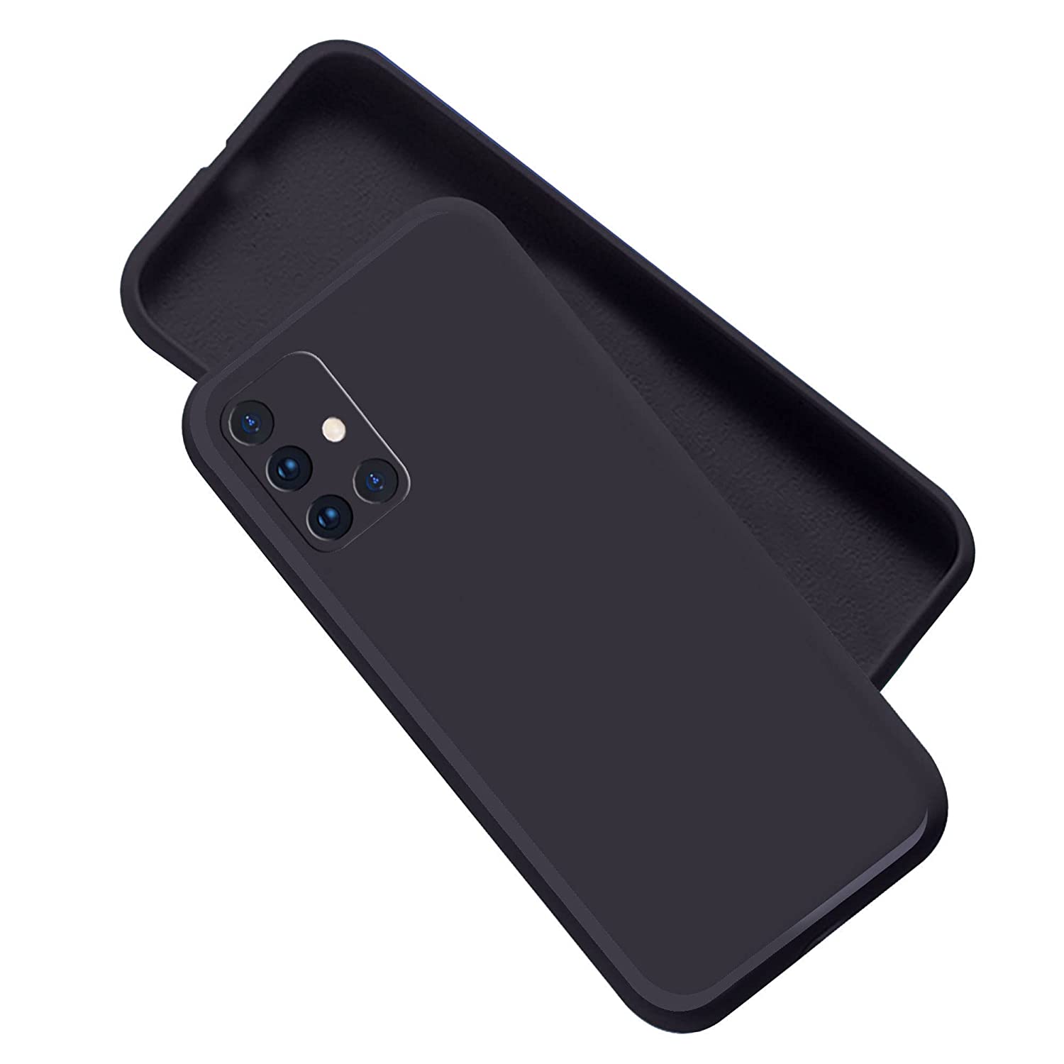 Samsung Galaxy A51 Back Cover (Silicone + Inner Side Cloth) - Shop authentic Indian Electronics by Havein