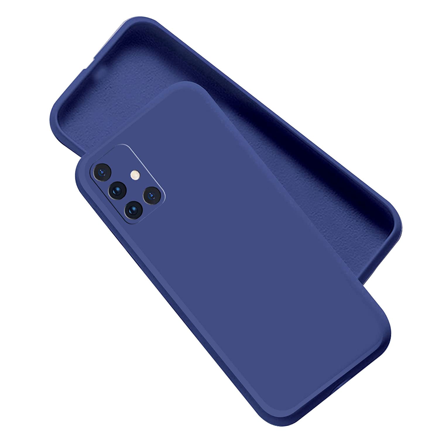 Samsung Galaxy A51 Back Cover (Silicone + Inner Side Cloth) - Shop authentic Indian Electronics by Havein