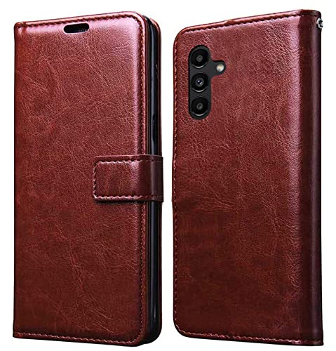 Samsung A13 5G Leather Flip Coverl - Shop authentic Indian Electronics by Havein