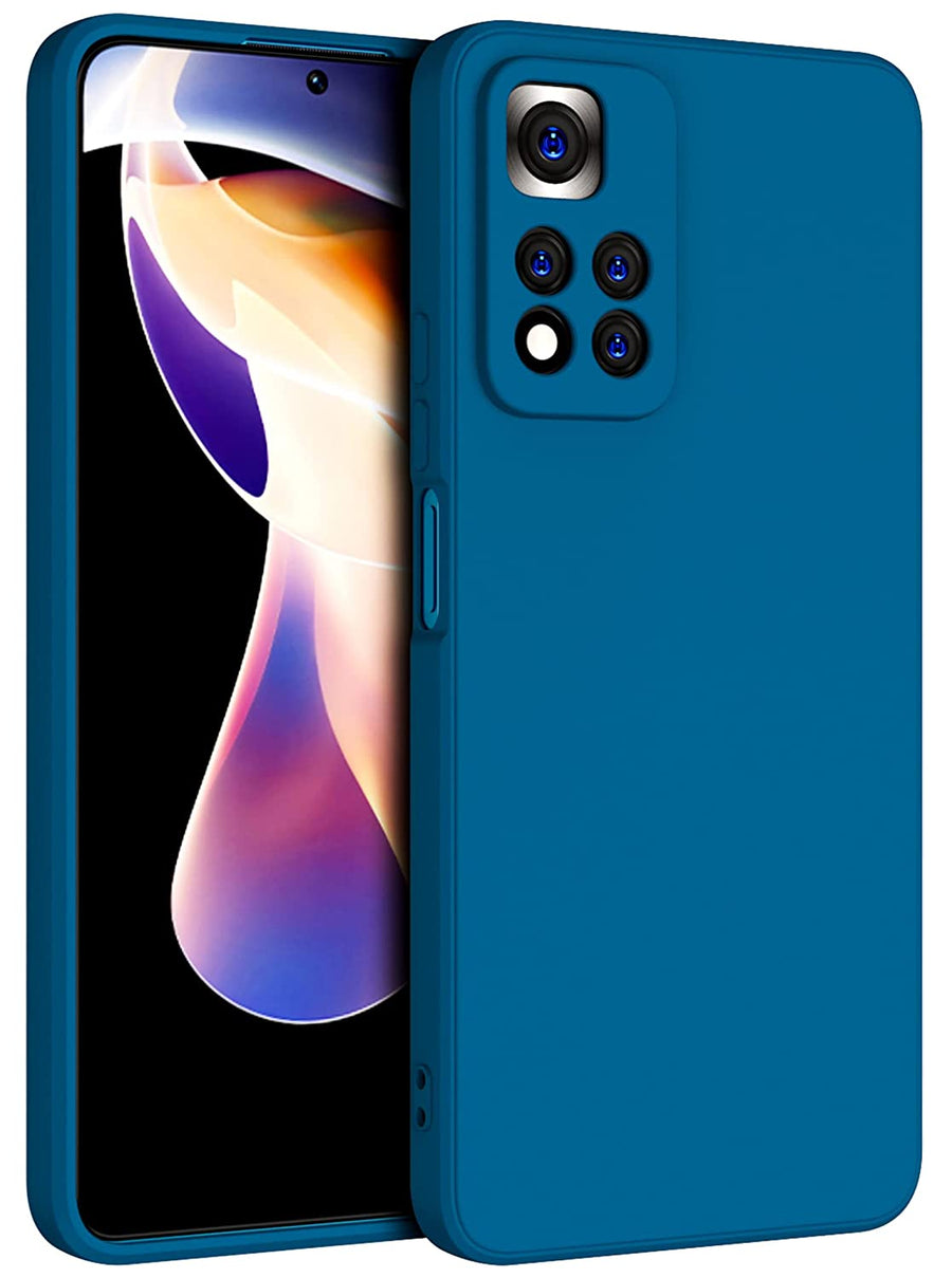 Mi 11i Silicone + Cloth inner side Back cover - Shop authentic Indian Electronics by Havein