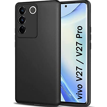 Vivo V27 Pro/ V27 Silicone Back cover with Cloth - Shop authentic Indian Electronics by Havein