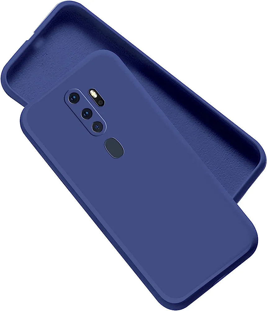Oppo A5-A9(2020) Silicone + Cloth Back cover - Shop authentic Indian Electronics by Havein
