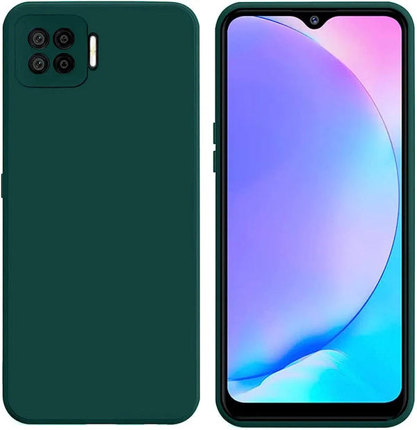 Oppo F17 Silicone + Cloth Back cover - Shop authentic Indian Electronics by Havein