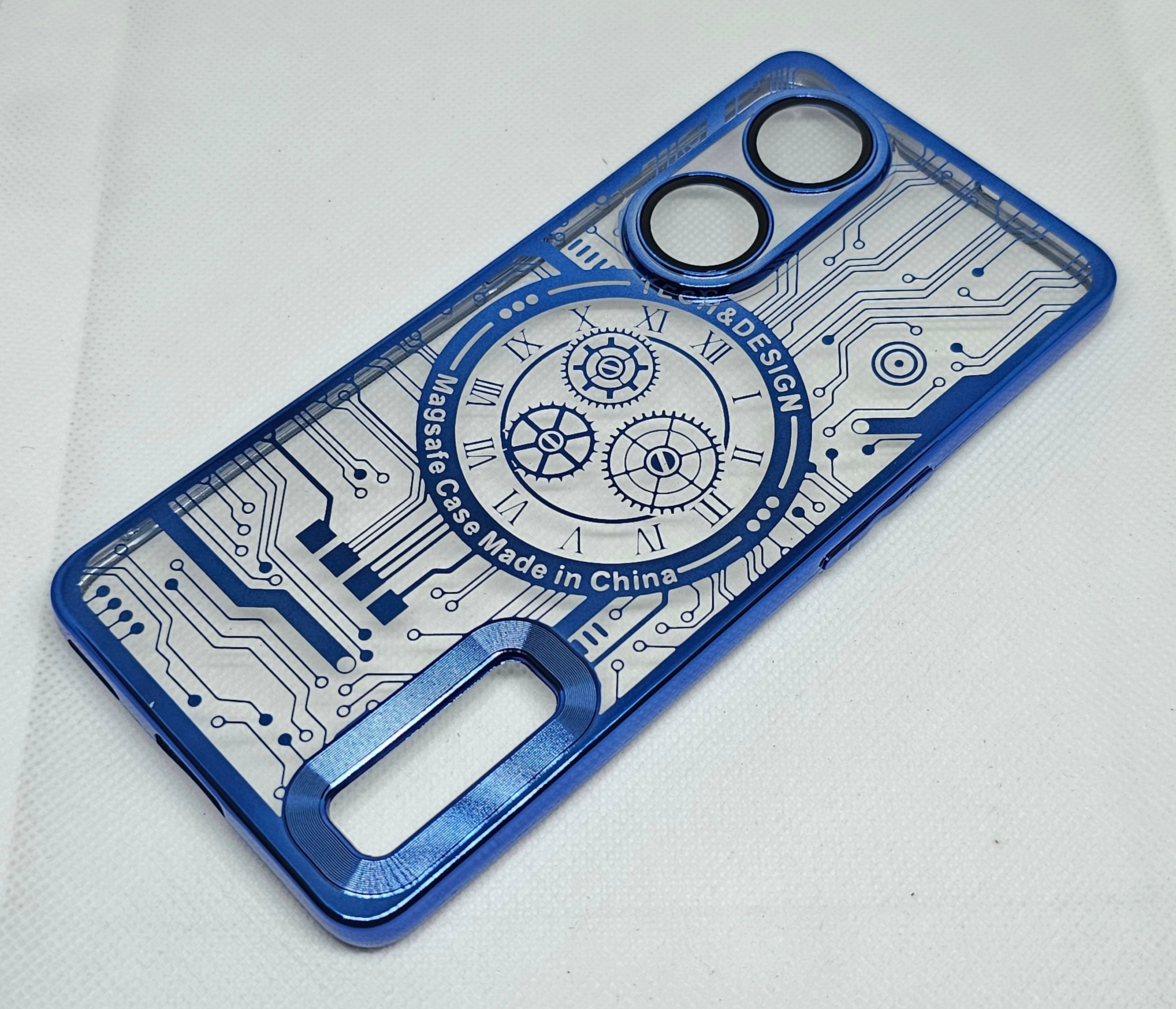 Oppo Reno 8T  Back Cover with CD Watch Machine Design - Shop authentic Indian Electronics by Havein