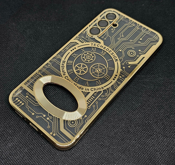 Samsung A34(5G) CD Watch Machine Cover - Shop authentic Indian Electronics by Havein