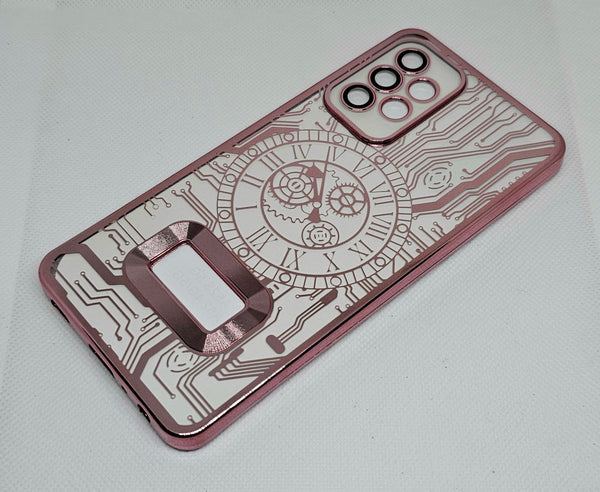 Samsung A52  Back Cover with CD Watch Machine Design - Shop authentic Indian Electronics by Havein