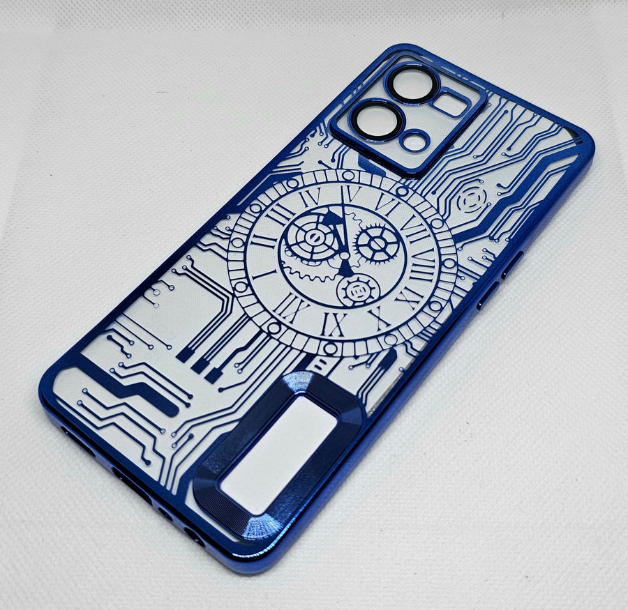 Oppo F21 Pro (4G) Back Cover with CD Watch Machine Design - Shop authentic Indian Electronics by Havein