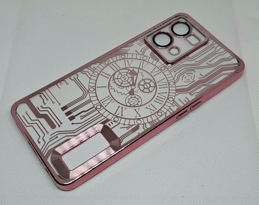 Oppo F21 Pro (4G) Back Cover with CD Watch Machine Design - Shop authentic Indian Electronics by Havein