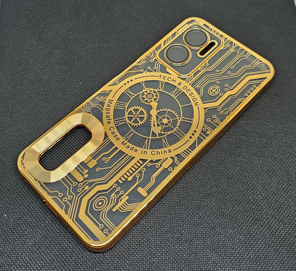 Mi 11 Prime (5G)  Back Cover with CD Watch Machine Design - Shop authentic Indian Electronics by Havein