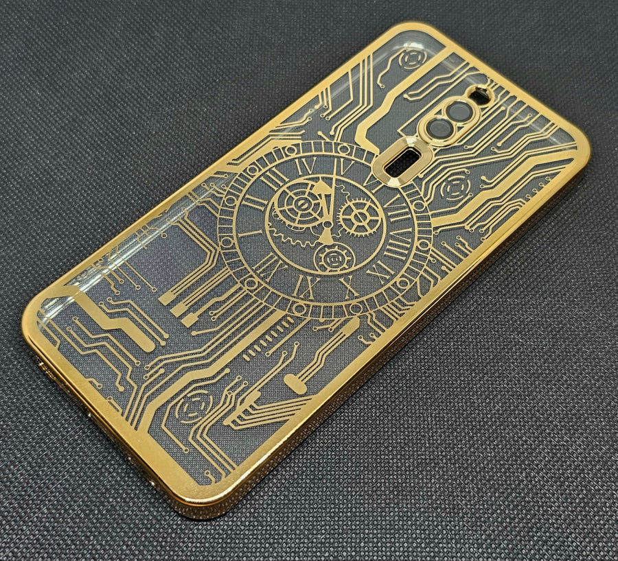 Mi 8A / 8A Dual Back Cover with CD Watch Machine Design - Shop authentic Indian Electronics by Havein