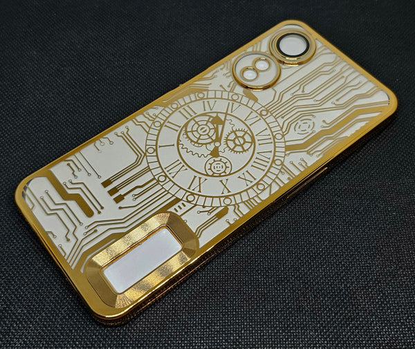 Oppo A78(5G)/A58(5G)/A58x Back Cover with CD Watch Machine Design - Shop authentic Indian Electronics by Havein