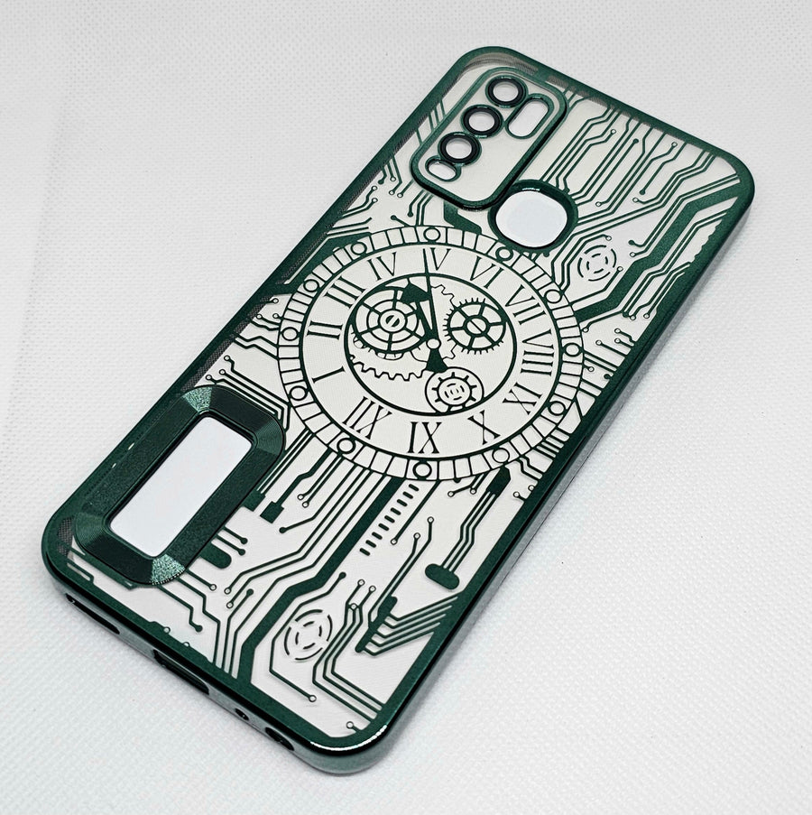 Vivo Y30/Y50  Back Cover with CD Watch Machine Design - Shop authentic Indian Electronics by Havein