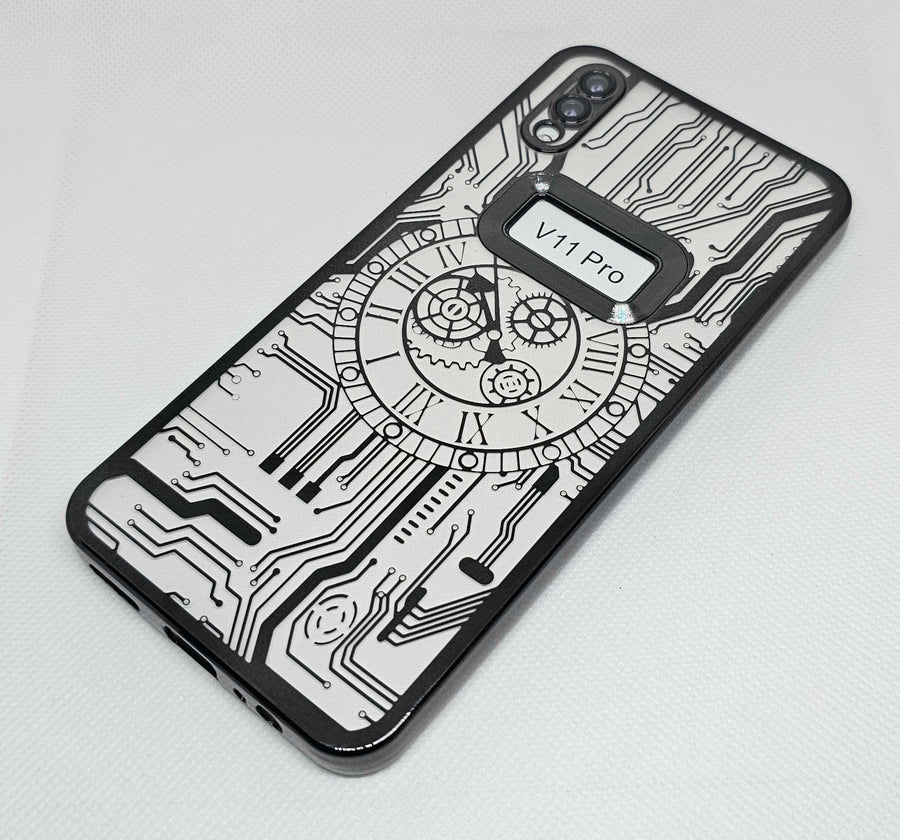 Vivo V11 Pro Back Cover with CD Watch Machine Design - Shop authentic Indian Electronics by Havein