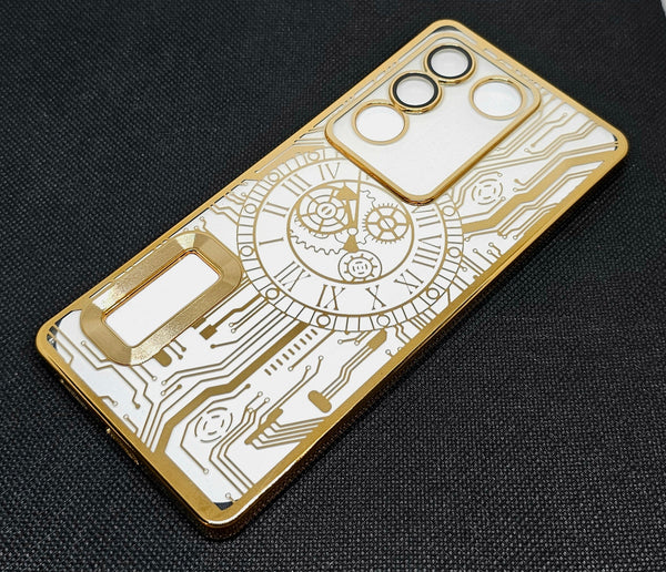 Vivo V27/V27 Pro Back Cover with CD Watch Machine Design - Shop authentic Indian Electronics by Havein
