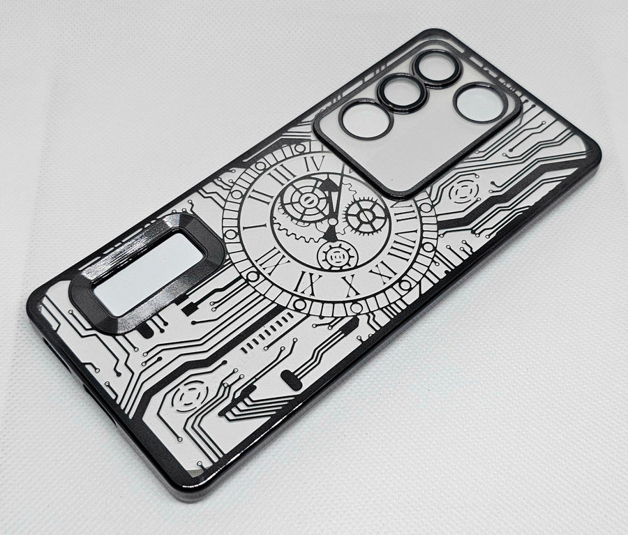 Vivo V27/V27 Pro Back Cover with CD Watch Machine Design - Shop authentic Indian Electronics by Havein