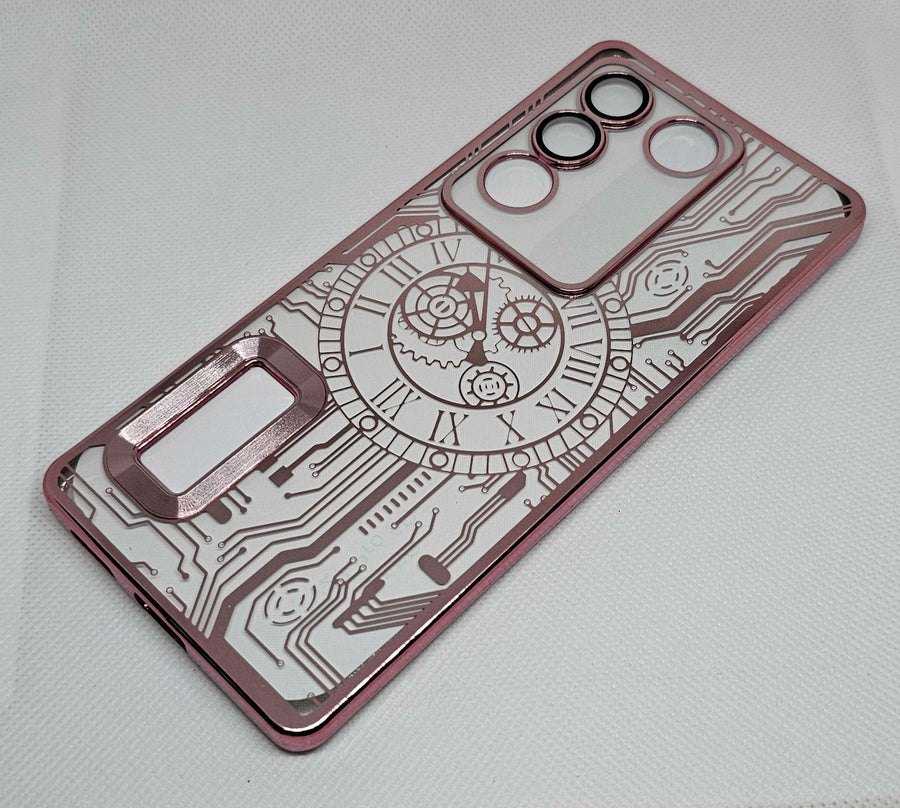 Vivo V27/V27 Pro Back Cover with CD Watch Machine Design - Shop authentic Indian Electronics by Havein