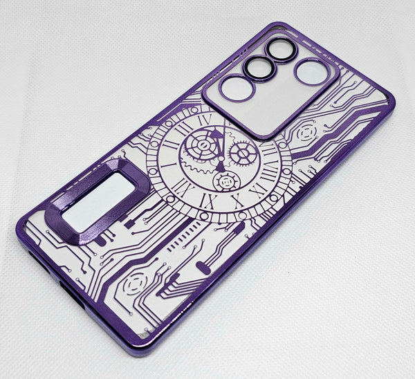 Vivo V27/V27 Pro Back Cover with CD Watch Machine Design - Shop authentic Indian Electronics by Havein