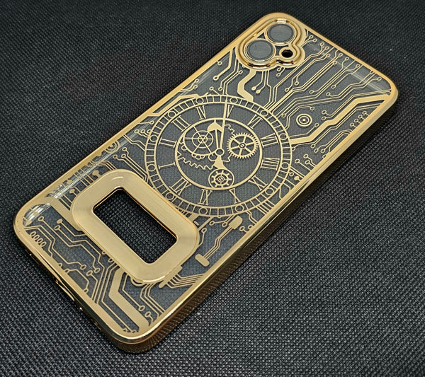 Samsung A04 E CD Watch Machine Design Back Cover - Shop authentic Indian Electronics by Havein