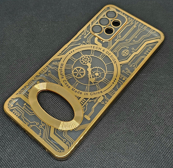 Samsung A32 5G CD Watch Machine Design Back Cover - Shop authentic Indian Electronics by Havein