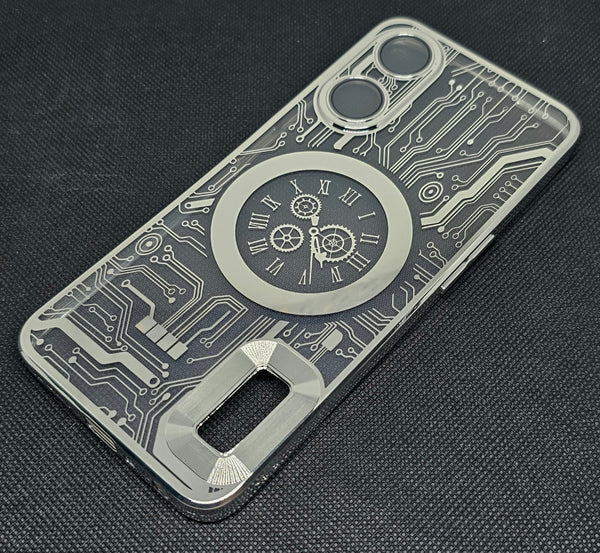 Oppo A78(5G)/A58(5G)/A58x Back Cover with CD Watch Machine Design - Shop authentic Indian Electronics by Havein