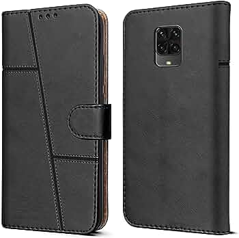 Mi Note 9 Pro Leather Flip Cover - Shop authentic Indian Electronics by Havein