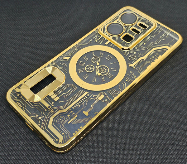 CD Watch Machine Design Vivo Y22 / Y35 (4G) Mobile Back Cover - Shop authentic Indian Electronics by Havein