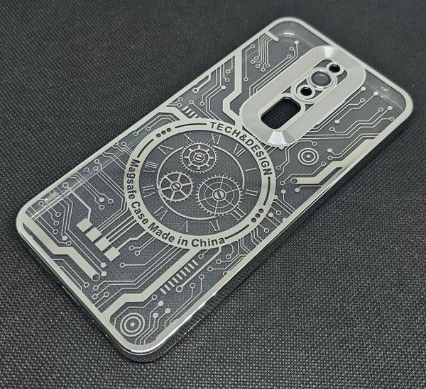 Mi 8A / 8A Dual Back Cover with CD Watch Machine Design - Shop authentic Indian Electronics by Havein