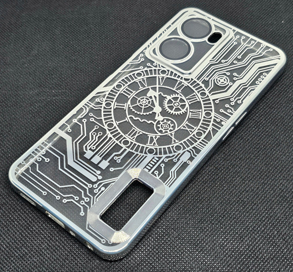 CD Watch Machine Design Oppo A77s (4G) / Oppo A57/ Oppo A77 Mobile Bac - Shop authentic Indian Electronics by Havein