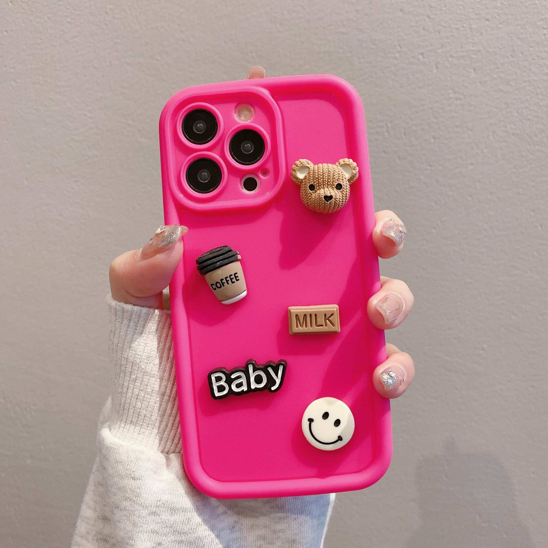 Apple Iphone 15 Pro Max Teddy Back Cover