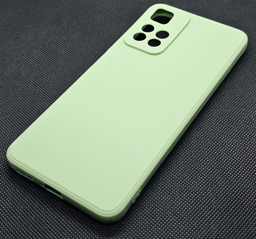 Mi 11i Silicone + Cloth inner side Back cover - Shop authentic Indian Electronics by Havein