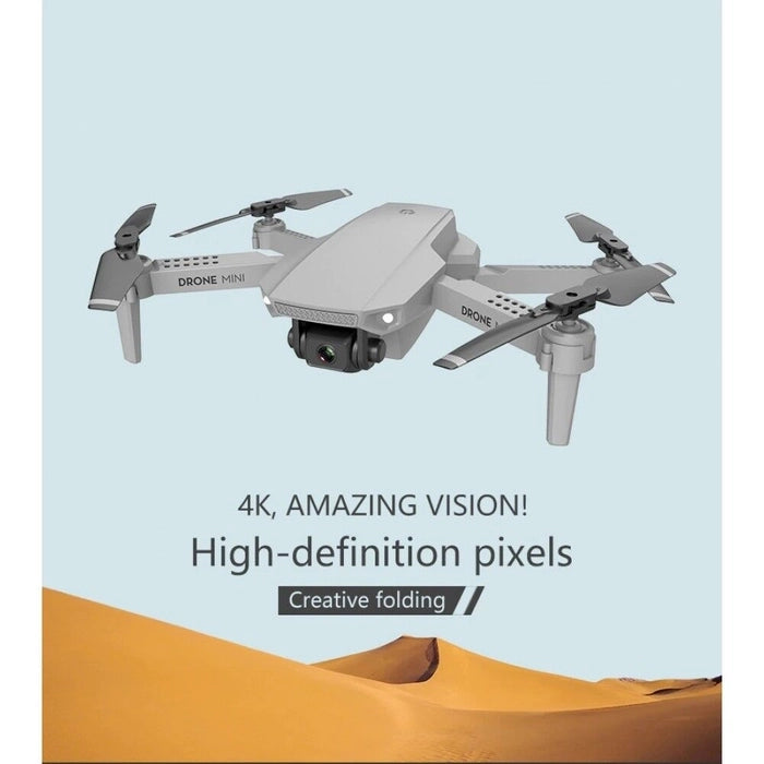 Drone Camera With 4K Mini HD Camera with Wide Angle  fold able wings - Shop authentic Indian Electronics by Havein