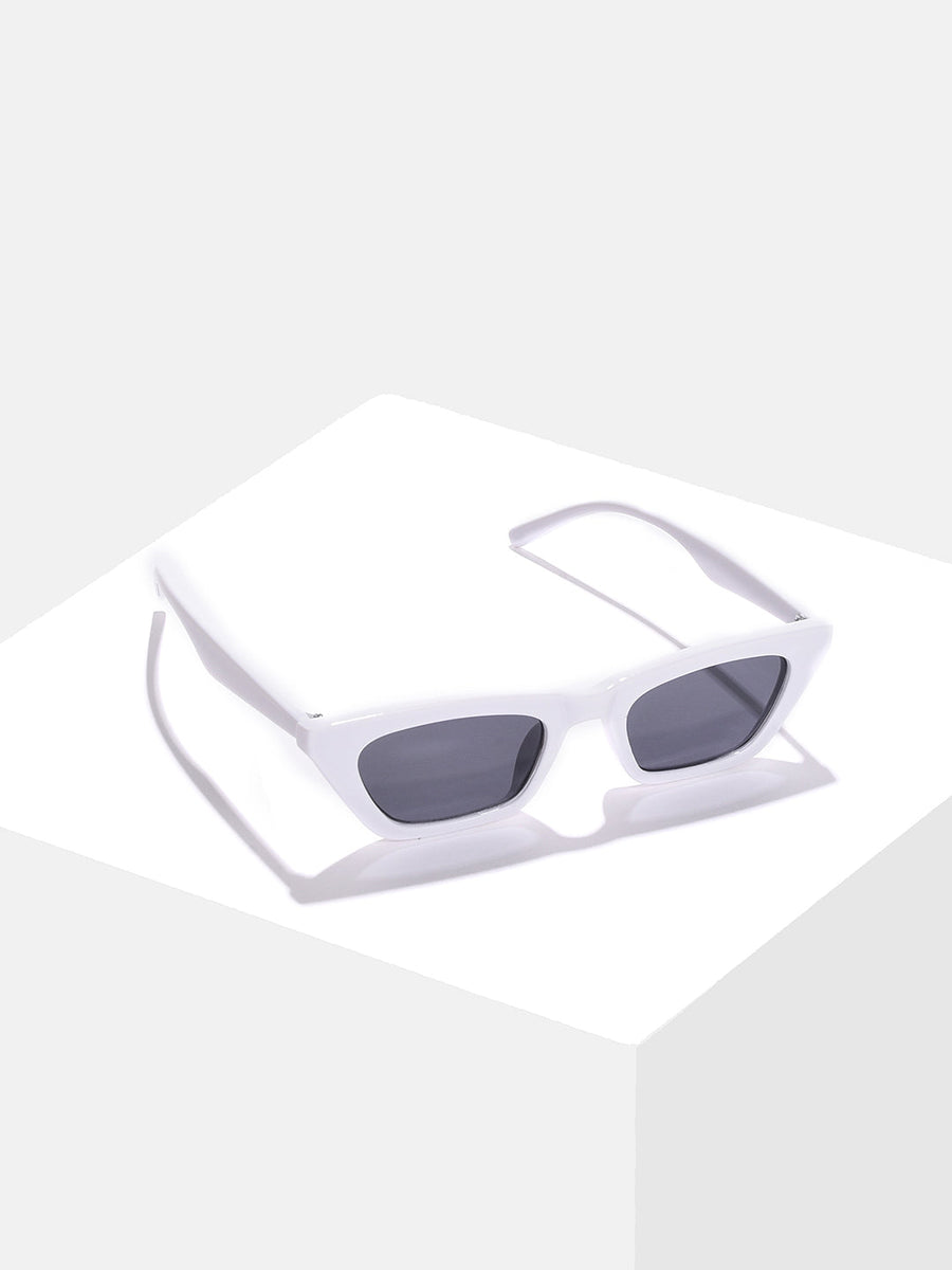 Black Lens White Cateye Sunglasses - Shop authentic Indian Women's Fashion by Haute Sauce