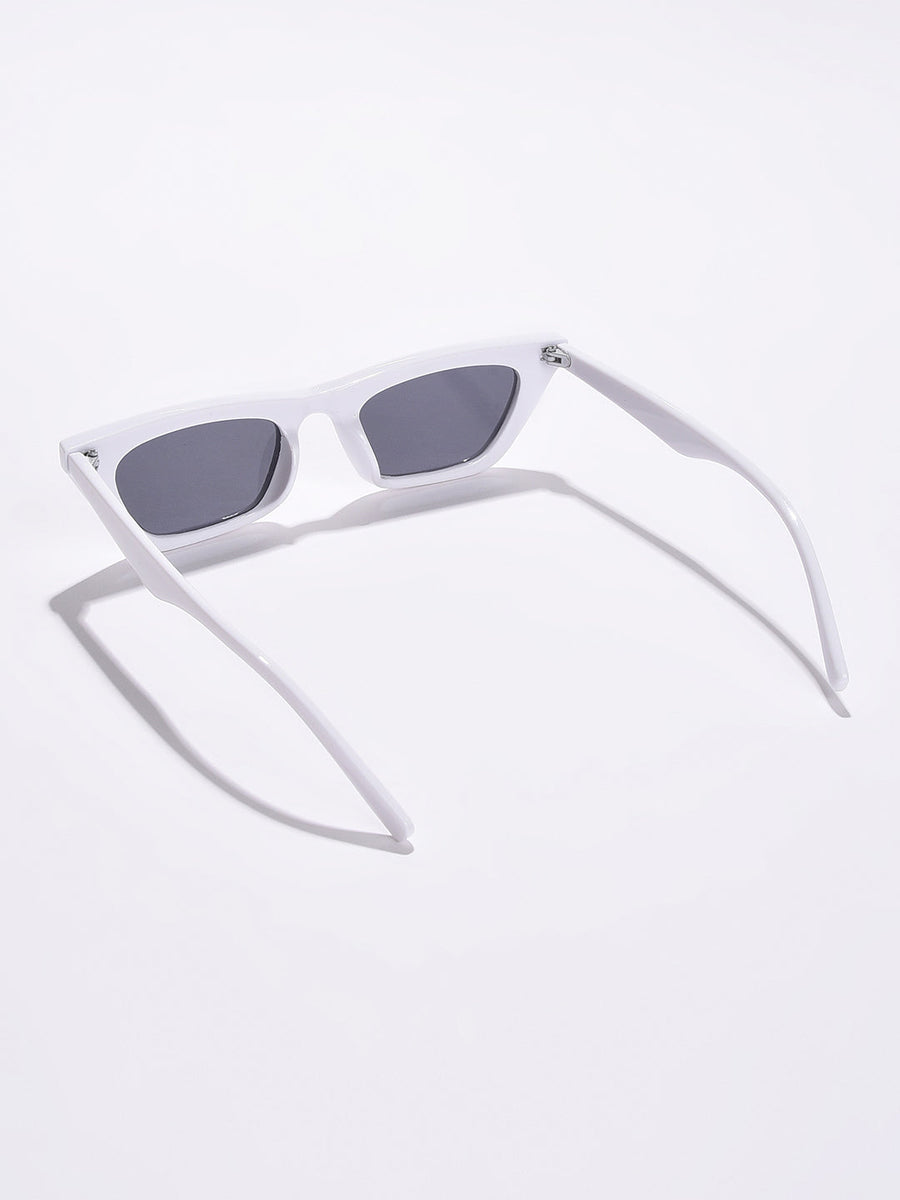 Black Lens White Cateye Sunglasses - Shop authentic Indian Women's Fashion by Haute Sauce